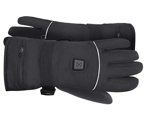 heat warmer winter rechargeable battery heated gloves