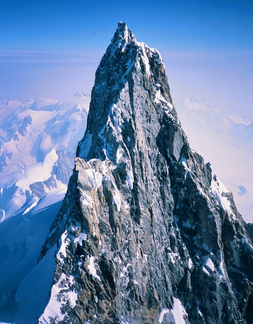 Another photo from the summit tower of Mount Waddington.