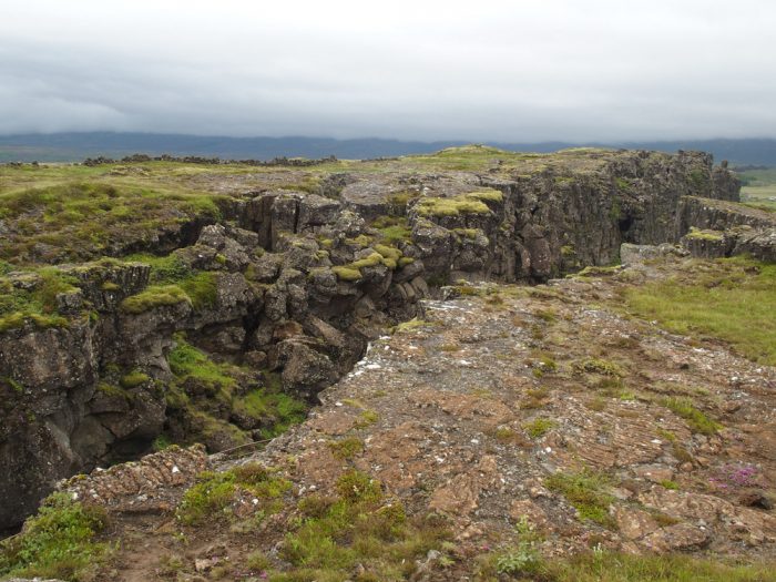 The Rift Valley between Europe and North America.