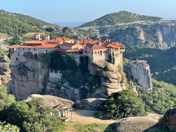 One of the surviving, still inhabited monasteries of Meteora.